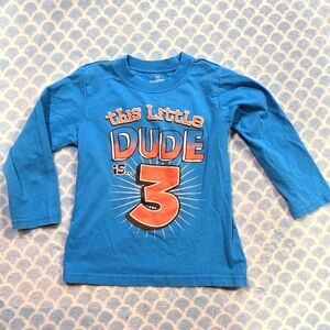 2 long sleeve shirts 3T & 4T